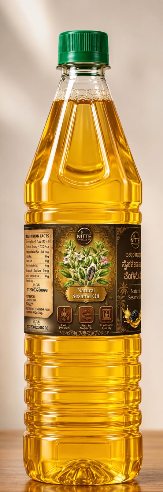 Nitte Natural Sesame Oil